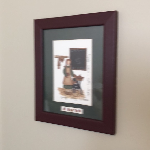 FRAMED SKETCH OF OLDEN DAYS STUDENT - Studying Basics. - #178 - Picture 11 of 13